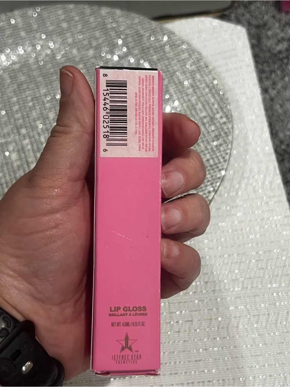 NIB Jeffree Star Cosmetics The Gloss - MIDNIGHT LICK (Sheer Black) New In Box